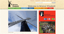 Desktop Screenshot of brixtonwindmill.org